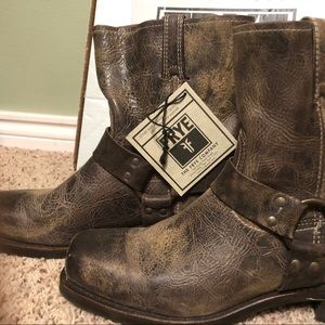 Men’s 12 Frye 8R Harness boot - never worn.